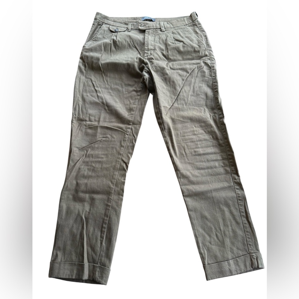 Dan John Men’s European Italian Pleated Light Gray Pants, size IT 52 US 42